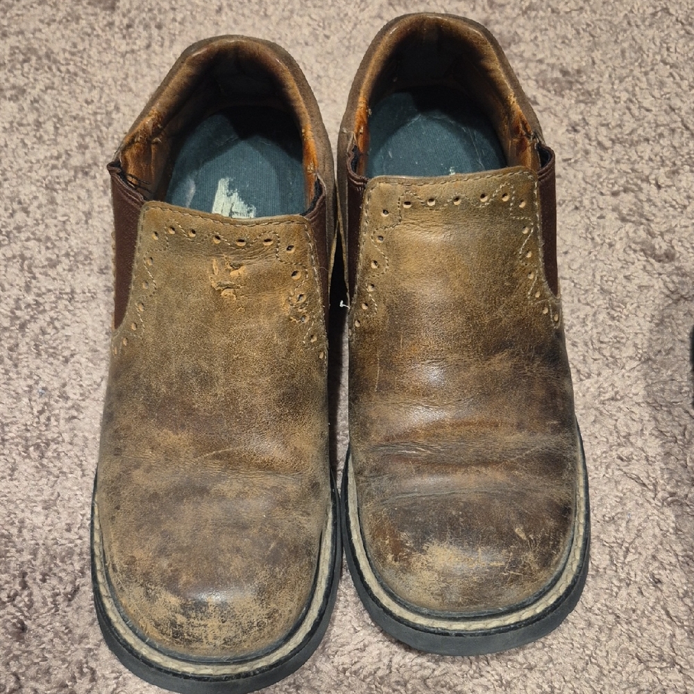 Brown Leather Women's Ariat Shoes